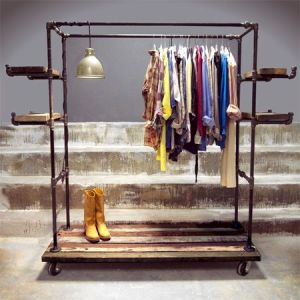 China Diy Metal Pipe Clothes Rack Manufacturers Diy Metal Pipe Clothes Rack
