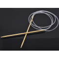 1 Pair Bamboo 120cm Circular Knitting Needle(US Size 3/ 3.25mm)