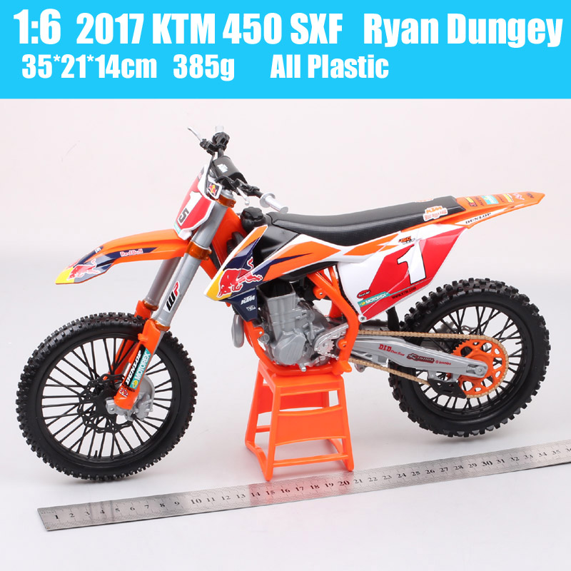 1:6 Scale 2017 Maisto Big 450 SX-F SXF NO.1 Ryan Dungey #25 Marvin Musquin Motocross Model Dirt Bike Diecast Toy Motorcycle Boys
