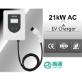 21kW AC Wall Mounted EVSE Charging Pile