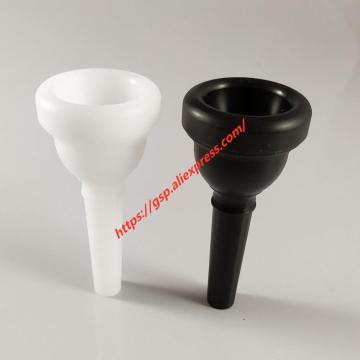 Alto trombone mouthpiece, plastic mouthpiece.