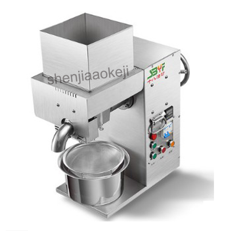 Stainless steel Commercial Oil press machine Oil presser for sesame/Melon seeds/Rapeseed/flax/walnut Peanut oil pressing machine