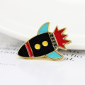 Pins creative cartoon astronaut space series brooch Zinc alloy spaceship planet badge customization Children gift