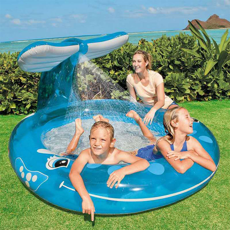 Kid Pool Water Kids Toy Whale Spray Pools 4