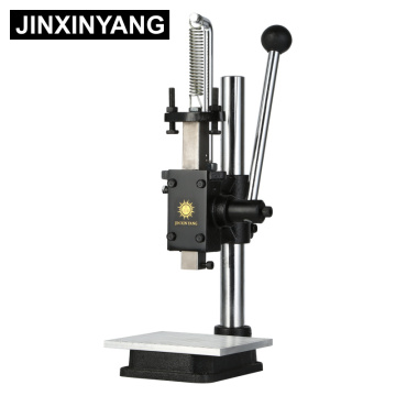 JINXINYANG Punching machine Leather Manual press Stamping Machine Hand-Punch Die Cutting Machine Silent punching Hand press