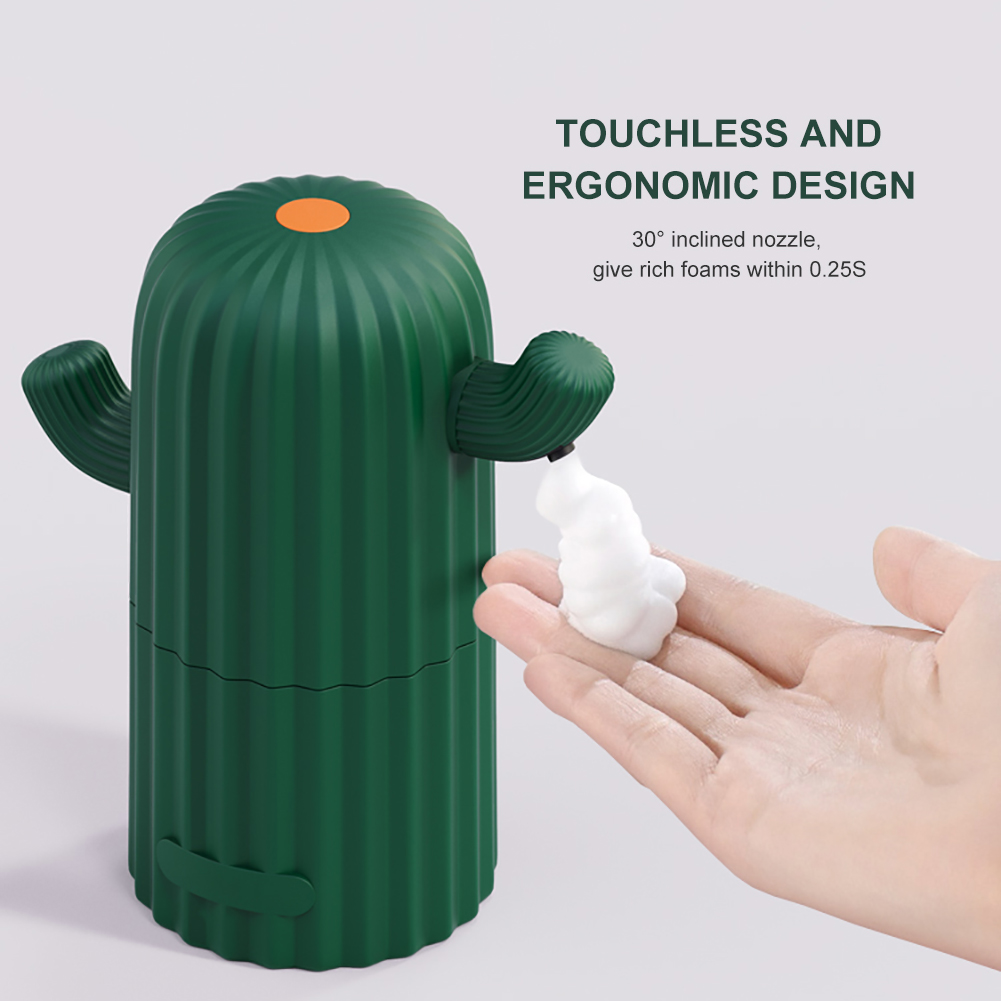 Cactus Non-Contact Smart Soap Dispenser Washing Container Automatic Sensor Hand Cleaning Hand Hygiene Sterilizing Sensor