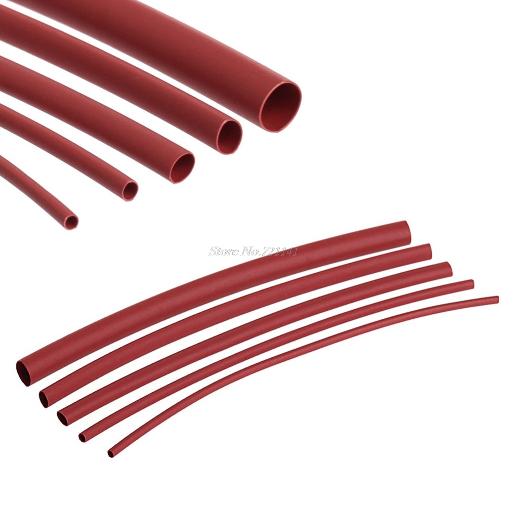140 Pcs Car Tube Heat Tubing Tubing For Electrical Cable Wrap Polyolefin Sleeve Insulation Materials Elements Dropship