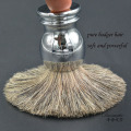 pure Badger high quality Hair shaving brush with metal Handle Shaving Brush for shave barber tool