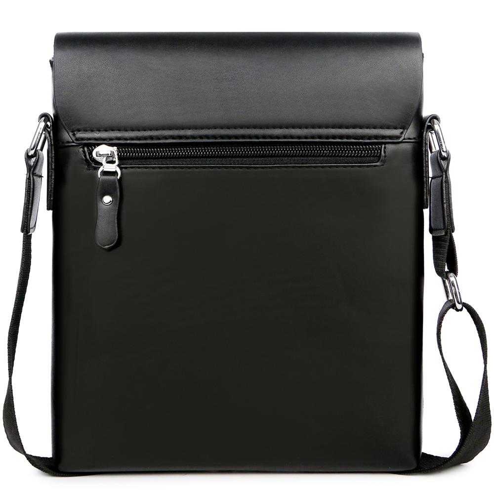 Classic Plaid Design Business Men's Bag Retro Brand Men's Handbag Casual Plaid Shoulder Bag for Men