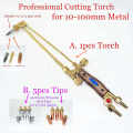 Professional Gas Cutting Torch 10-100mm Cutting Gun Oxygen Propane Acetylene Liquified Nature Gas G01-30 Metal Cutter
