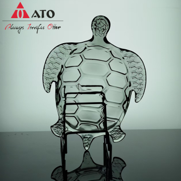 ATO Tortoise Shape Fruit Bowl Glass for Parties