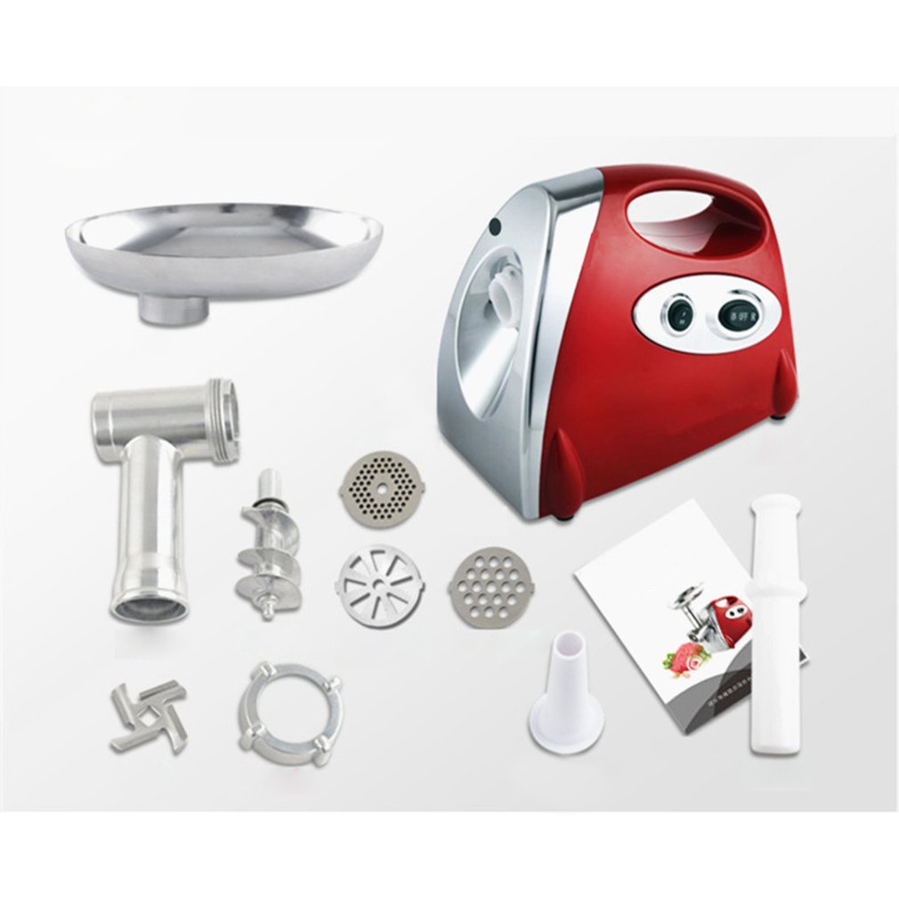 Electric Meat Grinders 2800W Stainless Steel Powerful Electric Grinder Sausage Stuffer Meat Mincer Slicer for Kitchen