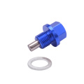 SPEEDWOW M12*1.5 Magnetic Oil Drain Plug Magnetic Engine Oil Sump Nut For Most Honda Car Accessories
