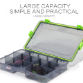 iLure New Fishing Tackle Tools Boxes 2 colors Fishing Accessories Case Fish Lure Bait Hooks Tackle Tool with Compartments Pesca