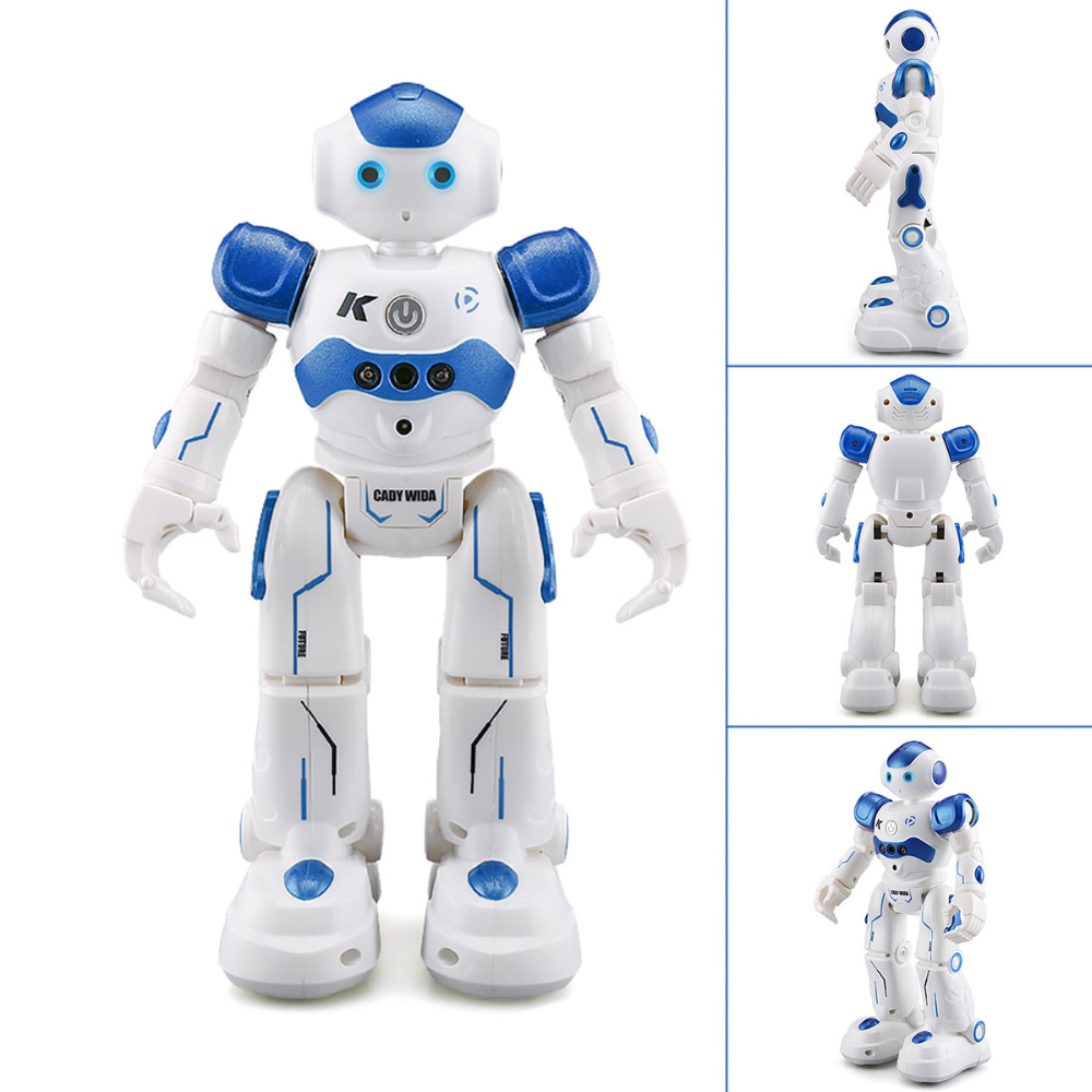 Halolo R2 USB Charging Dancing Gesture Control RC Robot Toy Intelligent Program for Children Kids Birthday Gift Smart Robot