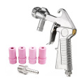 Sandblaster Feed Blast Gun Air Siphon Sand Blasting Abrasive Tool Ceramic Nozzles Tips Kit Power Tools Sprayer