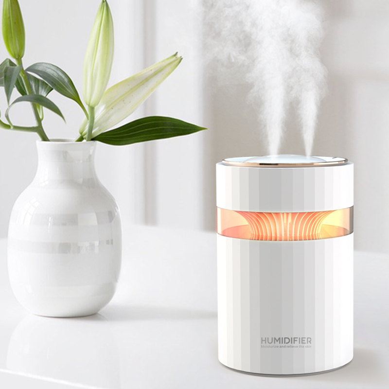 ELOOLE Double Nozzle Portable USB Air Big Humidifier Aromatherapy Diffuser Aroma Essential Oil Diffuser Mist Spray Car For Home