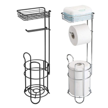 Toilet Paper Holder Stand Upgrade Free Standing Bathroom Toilet Tissue Holders N0HB