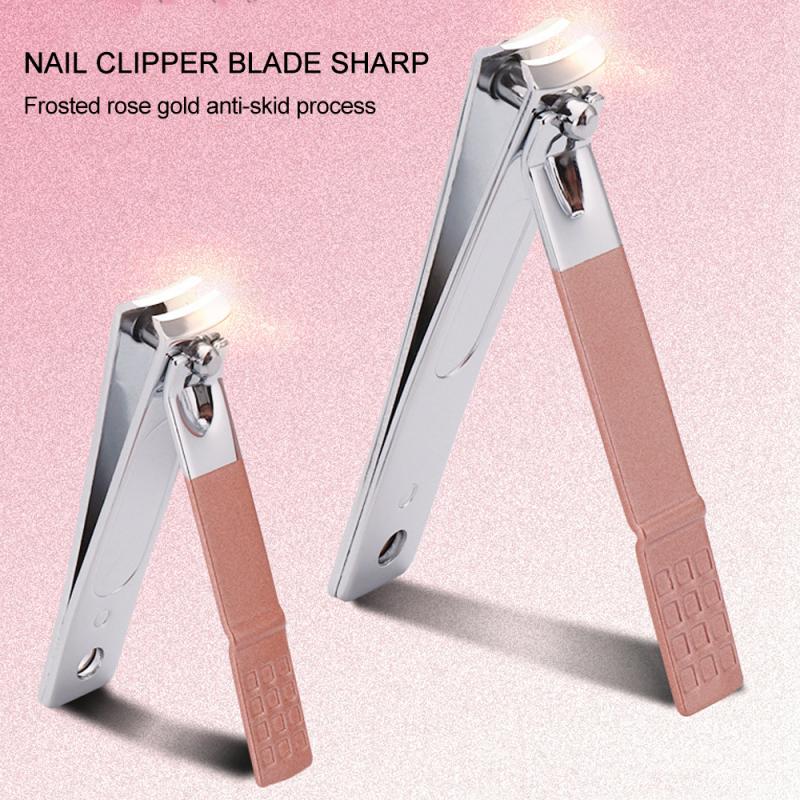 7-18Pcs/Set Rose Gold Nail Clippers Pedicure Set Nail Clippers Scissors File Tweezers Multi-function Nail Art Pedicure Tool Set