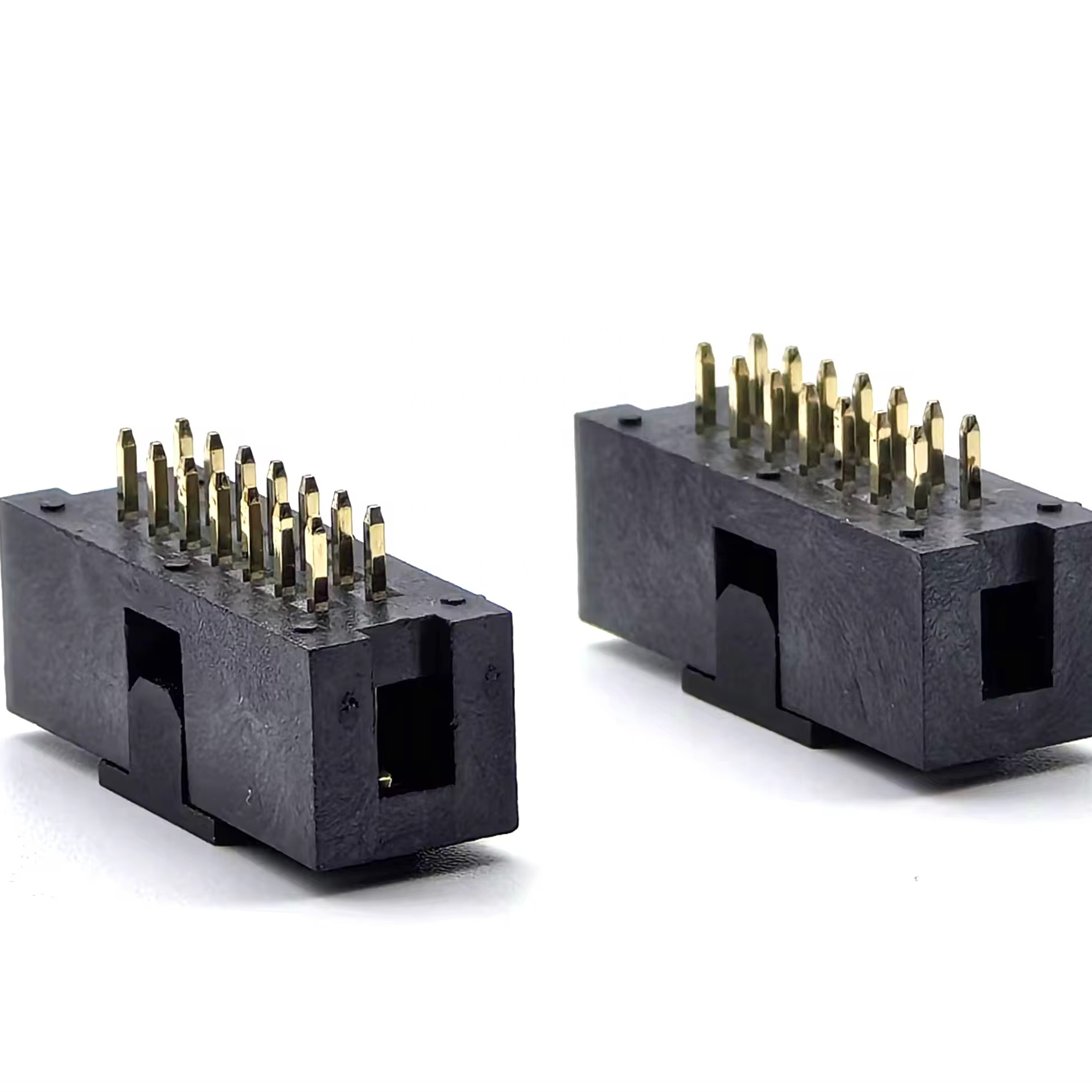2.54mm  Pitch Box header Connector Dual Row Straight H8.8 2*7P