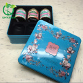 eco-friendly hot sale tea packaging cylinder tin box