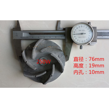 fan parts impeller Phase three-phase pump grinder milling machine tool cooling pump Diameter 76mm height 19mm hole 10mm