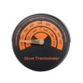 0-500 Degree Magnetic Stove Thermometer Heat Powered Wood Log Burner Fireplace Fan Thermometer BBQ Smoker Grill Thermometer