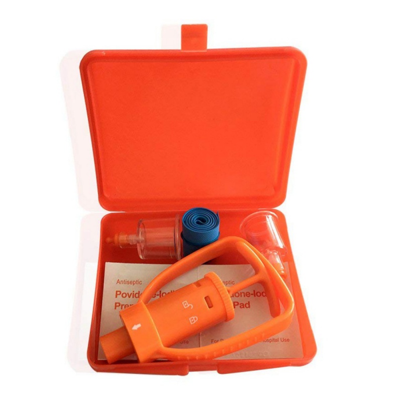 1 set Camping Survivor Venom Extractor Suction Pump Kit Safe Bite Sting First Aid Kit Safety Venom Protector Snake Bees Bite