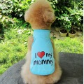 Vest Pet Dog Clothes Letter Clothing Dogs Super Medium Costume Cute Cotton Soft Fashion Chihuahua Summer Pink Suit Boy Mascotas