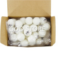 DHS table tennis balls 120 balls 1 star d40+ balls for table tennis training 40 ABS seamed poly plastic ping pong balls