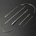 7pcs Upholstery Carpet Leather Canvas Repair Curved Hand Sewing Needles Kit SKD88