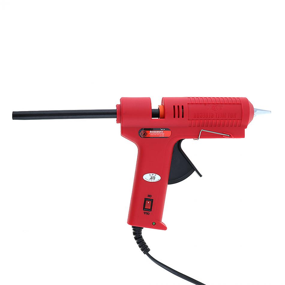 10pcs/lot 7mmx190mm Black Hot-melt Gun Glue Sticks Gun Adhesive DIY Tools for Hot-melt Glue Gun Repair Alloy Accessories
