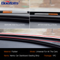 Doofoto Car Windshield Sealant Dashboard Soundproof Strip Rubber Noise Insulation Anti-Dust Car Panel Sealing Accessories