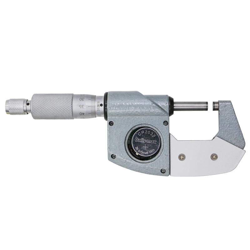 shahe IP65 waterproof 25-50 mm outside micrometer electronic 0.001 mm micron outside micrometer caliper gauge