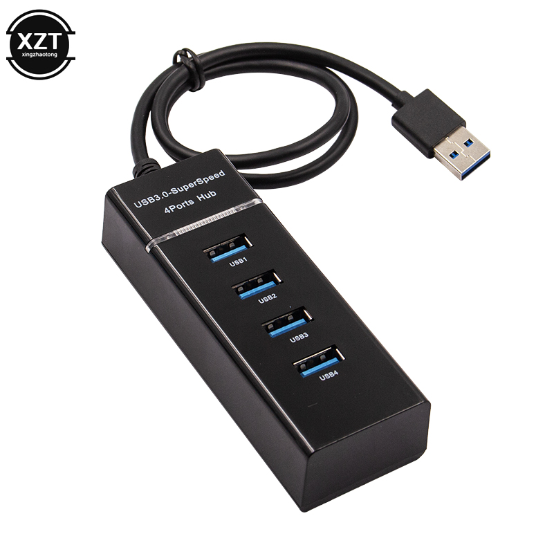 USB Hub 3.0 Multi USB 3.0 Hub USB Splitter High Speed 4 Ports For Flash Drives PC Laptop Computer Accessories