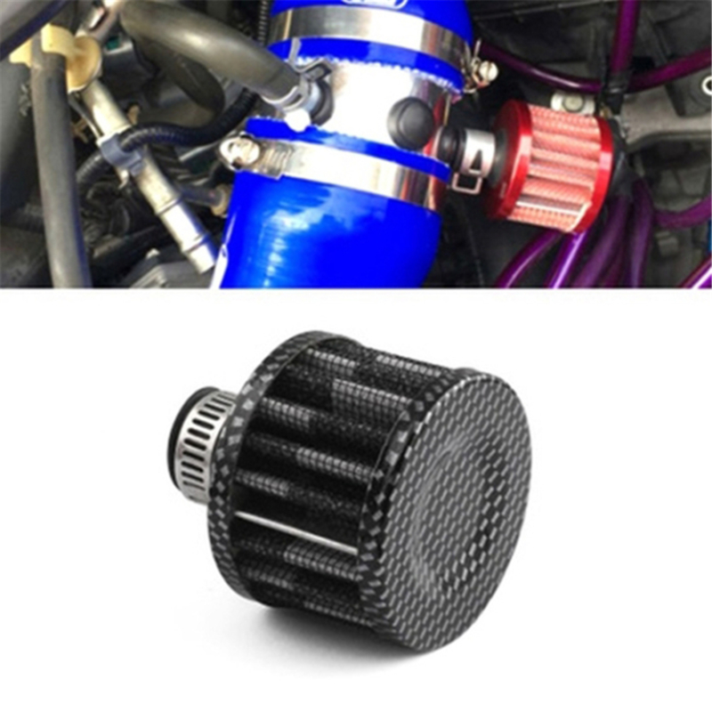 Car Air Filter for Motorcycle Cold Air Intake High Flow Crankcase Vent Cover Mini Breather Filters