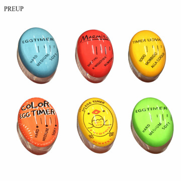 OUTAD Portable Size Home Kitchen Egg Timer Useful Color Changing Boiled Eggs Cooking Helper Kitchen Eggs Cooking Supplies