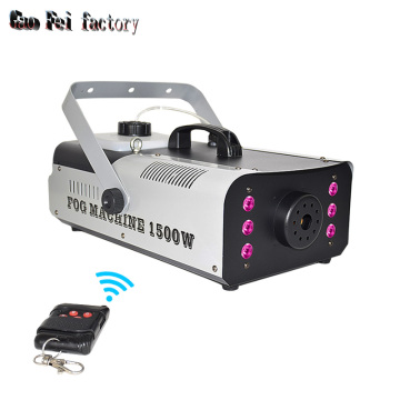 Fog Machine 1500W Remote Control DMX Stage Wash Effecting Dj Disco Beam Smoke For Wedding Party Stage Lampblack Equipment