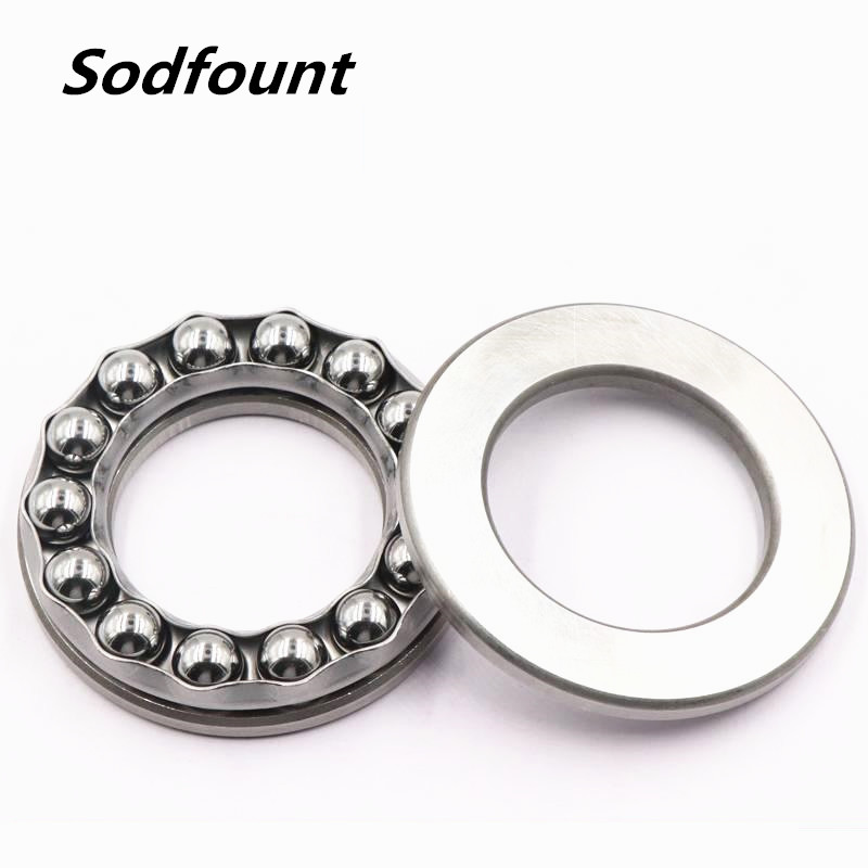 1pcs CNC Axial Ball Plain Thrust Ball Bearing 51207 51208 51209 51210 51211 51212 51213 51214 51215