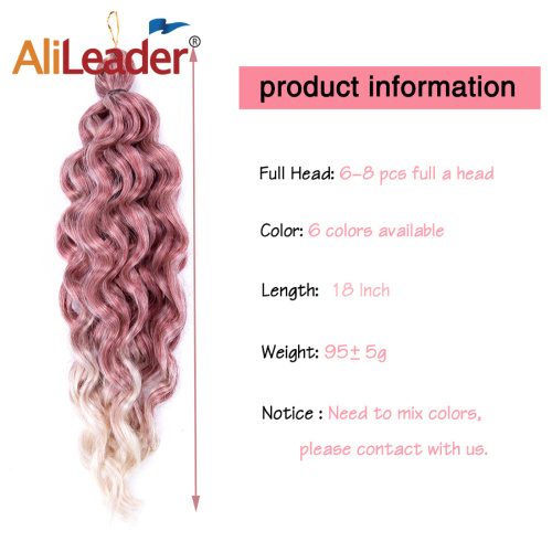 Hawaii Crochet Curl Hair Extensions Water Wave Braids Supplier, Supply Various Hawaii Crochet Curl Hair Extensions Water Wave Braids of High Quality