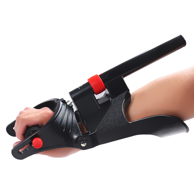 Hand Grip Exerciser Trainer Adjustable Anti-slide Hand Wrist Device Power Developer Strength Training Forearm Exercise