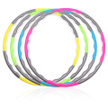 XC LOHAS 8 Parts Sport Hoop Detachable Thin Waist Hoop Yoga Circle Pilates Ring Weighted Install Massage Slimming Magic Circle