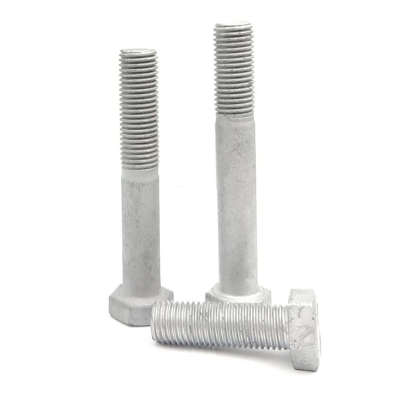 Hot-dip galvanized outer hexagon bolt