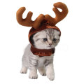 1pc Puppy Pet Dog Cat clothes costume halloween cat hat Christmas Headwear Christmas Elk Reindeer Antlers headband Hat