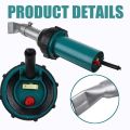 AC 220V 50/60Hz 2000W Hot Air Torch Plastic Welding Gun Welding Torches For Welder + Round / Flat Nose Wholesale Price