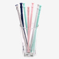 Reusable Straws With Case Keychain/Reusable Straw That Folds Up Bpa Free Portable
