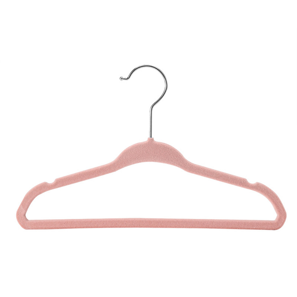 10/20/30 Pack Non-Slip Velvet Kids Hangers For Jackets, Pants, & Dress Clothes Velvet Coat Flocked Custom Hanger Drying Rack