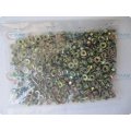 500 Chrome bolts with nuts for arcade machine/amusement machine/coin operated game arcade cabinet/game machine/accessories/parts