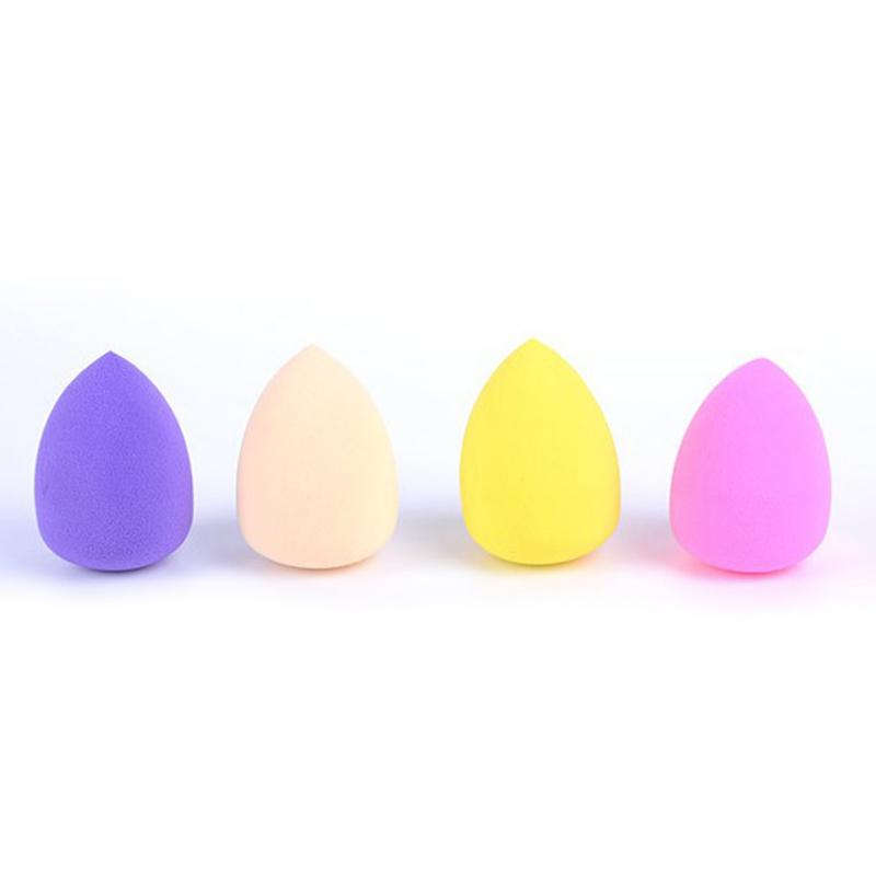 Random Color 1pc Soft Smooth Water Drop Shape Dry Wet Use Sponge Blending Face Liquid Foundation Concealer Cream Cosmetic Puff