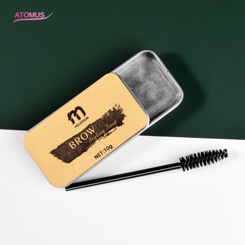 3D Brows Makeup Styling Soap Kit Lasting Eyebrow Setting Gel Waterproof Eyebrow Tint Cream Pomade Cosmetics Make Up Brush TSLM1